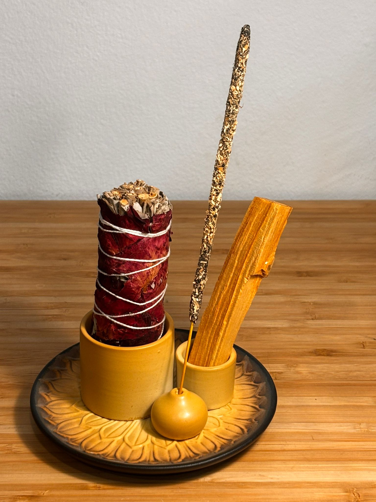 Soporte de cerámica multifuncional