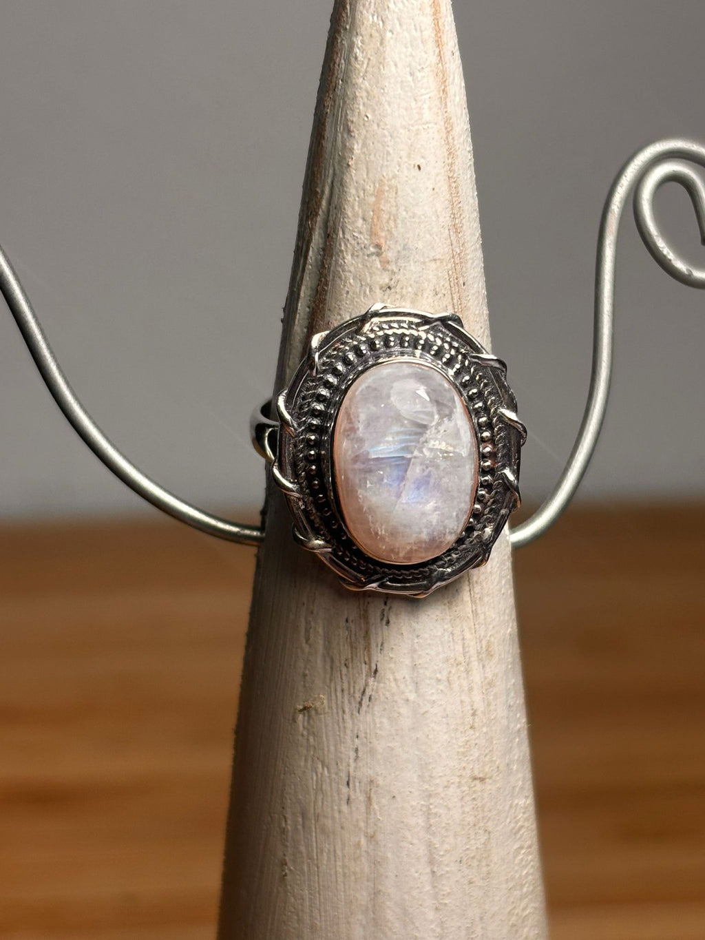 “NOVEDAD” Anillo Plata 925+Piedra Luna